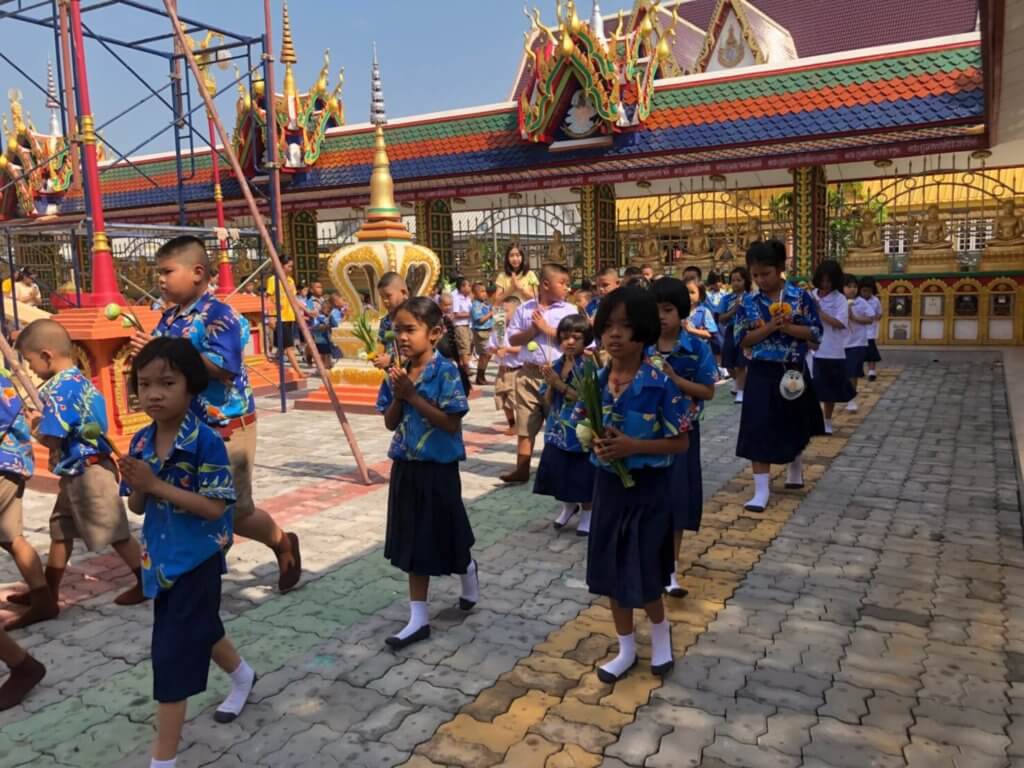 school children thailand